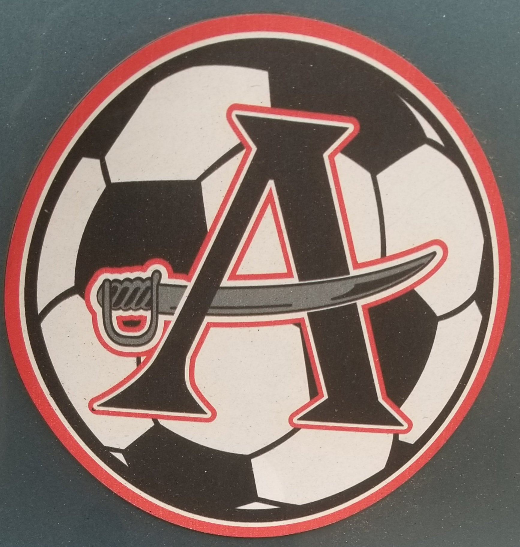 2022 Black Allatoona Soccer T Shirt Option 1